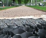 Terram HDPE Geocells for tree root protection