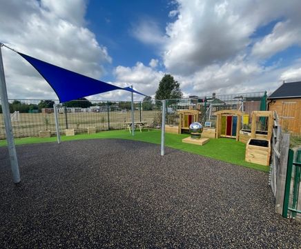 Sensory garden created for SEN school in Bedfordshire