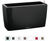 Cararo - large, rectangular, self-watering mobile plastic planter 1