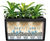 Cararo - large, rectangular, self-watering mobile plastic planter 2