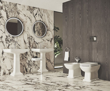 Calla - ceramic bathroom basins, toilets, bidets and bathtub collection