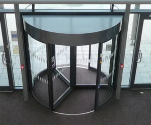 Practical and prestigious revolving entrance, The Beacon