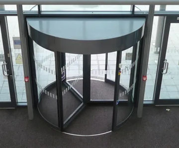 Practical and prestigious revolving entrance, The Beacon