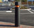 EB100 - MDPE bollard with galvanised mild steel core 0