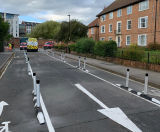 Greenwich WandOrca cycle lane separator - on this page