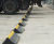 TruckStop 115 wheel stop - recycled rubber truck parking blocks 9