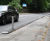 Milestone Island - recycled rubber traffic island for easy surface mounting 3