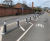 Milestone Island - recycled rubber traffic island for easy surface mounting 1
