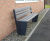 Vistra™ - contemporary recycled plastic and steel seat 3