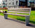 Vistra™ - contemporary recycled plastic and steel seat 2