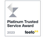 Newton Wins Second Feefo Platinum Trusted Service Award in a row - on this page