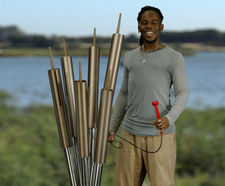 Cattail Chimes outdoor musical instrument (options available)