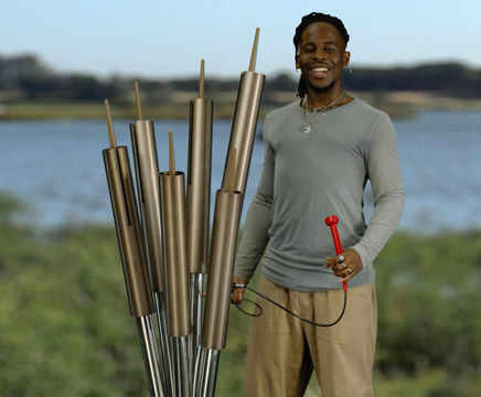 Cattail Chimes outdoor musical instrument (options available)