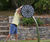 Cyclone - spinning wheel outdoor musical instrument with falling rain sound 2
