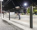 Elias Bollard - galvanised steel contemporary bollard