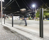 Elias Bollard - galvanised steel contemporary bollard - on this page