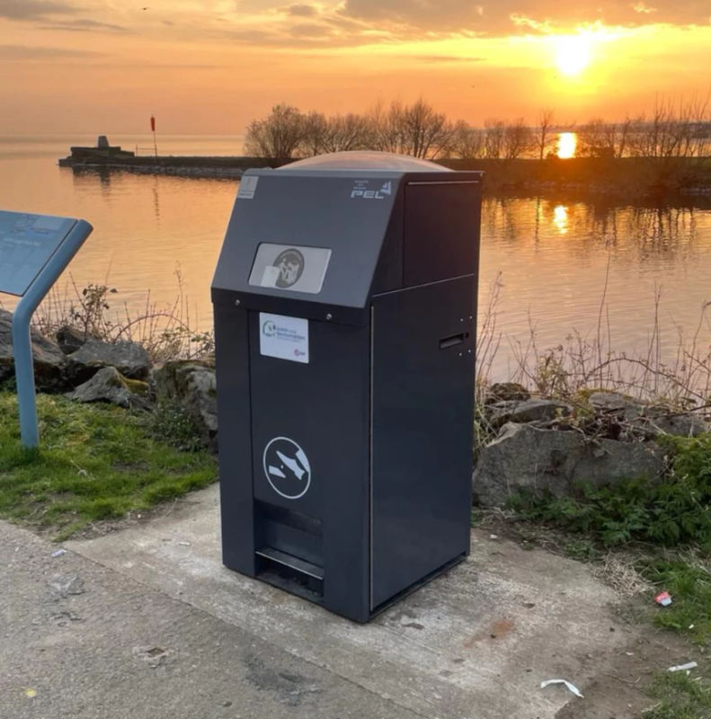 Images for BriteBin solar-powered compacting street litter bin