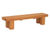 Milton Picnic Set - timber outdoor public bench and table 1