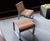 Portiqoa Park Bench - aluminium and wood outdoor seating 11