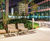 Portiqoa Park Bench - aluminium and wood outdoor seating 2