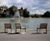 Portiqoa Park Bench - aluminium and wood outdoor seating 5