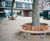 Bespoke circular seat and table - Coventry city centre 0