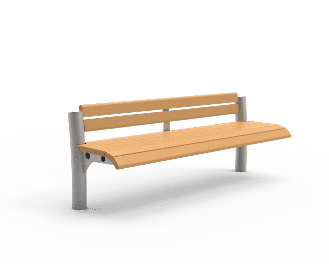 Rondo seat – no arm rests