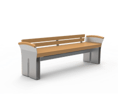 Ribera seat – 2 arm rests