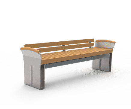 Ribera seat – 2 arm rests