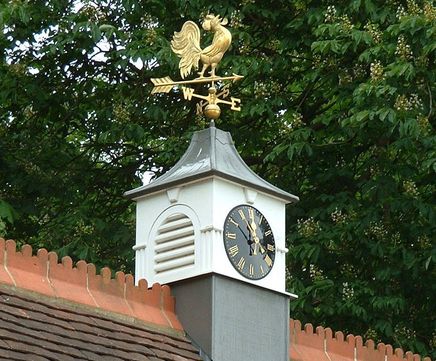 Oxford-style GRP roof turrets and clock towers