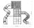 Halo Cubic 3 - 8m-high play tower with slides (42 users) 4