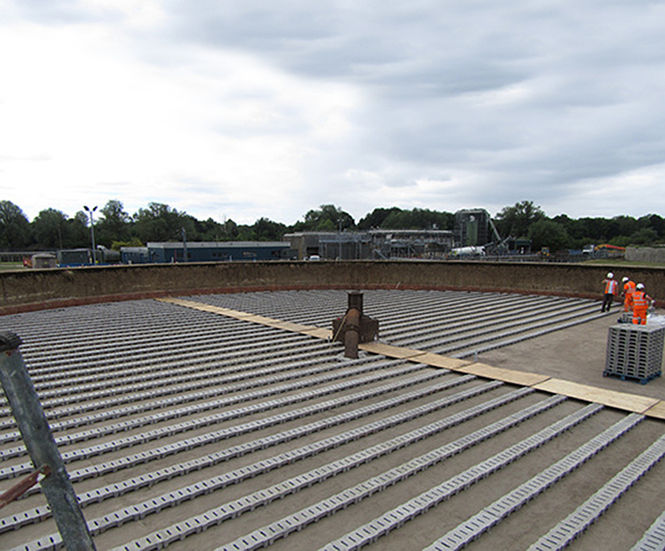 Primary trickling filter collaborative refurb - Earlswood STW