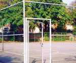 Tennis court fencing