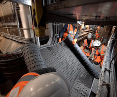 Tunnel waterproofed and fireproofed for the British Museum