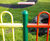 Multi-coloured bow top railings for recreational areas 4