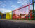 Multi-coloured bow top railings for recreational areas 11