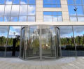Full-glass automatic revolving doors