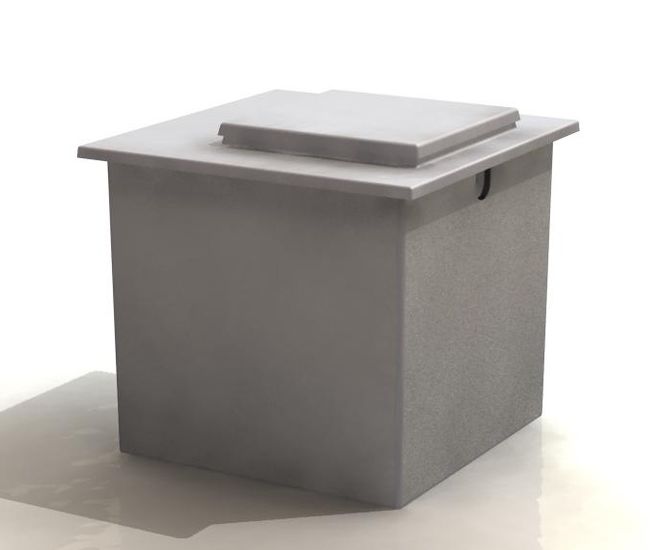 One piece GRP water storage tanks