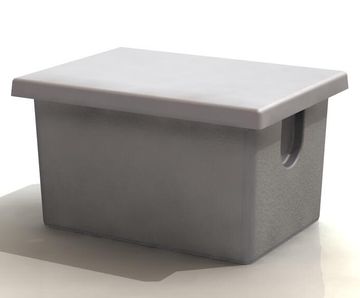 One piece GRP feed and expansion tanks
