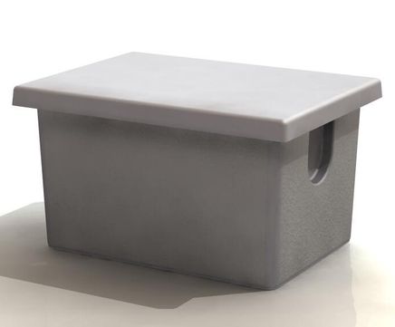 One piece GRP feed and expansion tanks