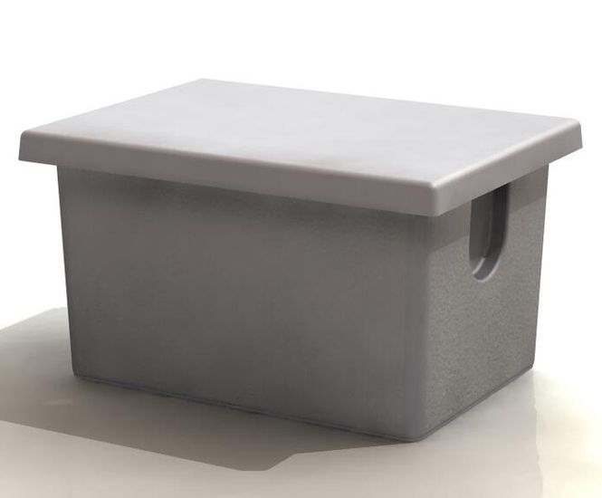 One piece GRP feed and expansion tanks