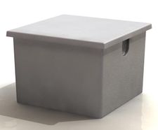 F&E insulated GRP water storage tanks