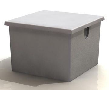F&E insulated GRP water storage tanks