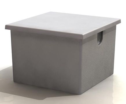 F&E insulated GRP water storage tanks