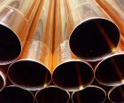Round Copper Downpipes