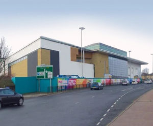 Anti-graffiti protection for leisure centre