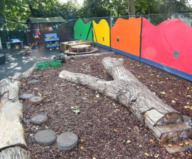 Play space, Colindale Nursery, North London