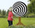 Rotating Disc: Spiral - outdoor metal spinning sensory playground toy 5