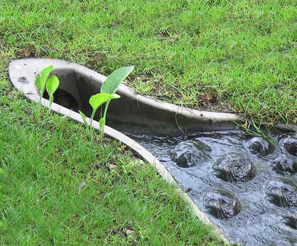 ACO SuDS swale inlet unit