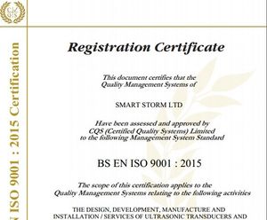 Smart Storm Ltd passes ISO9001:2015 Recertification Audit